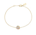 14ct Trinity Chain Bracelet