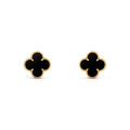 14ct Clover Charm Earrings