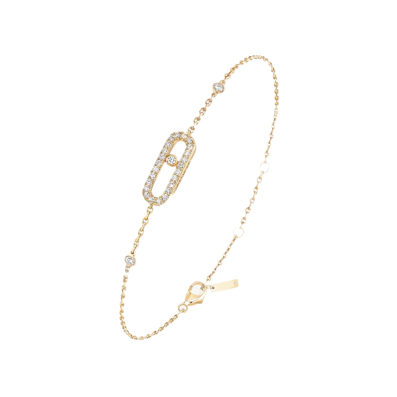 14ct Move Uno Chain Bracelet