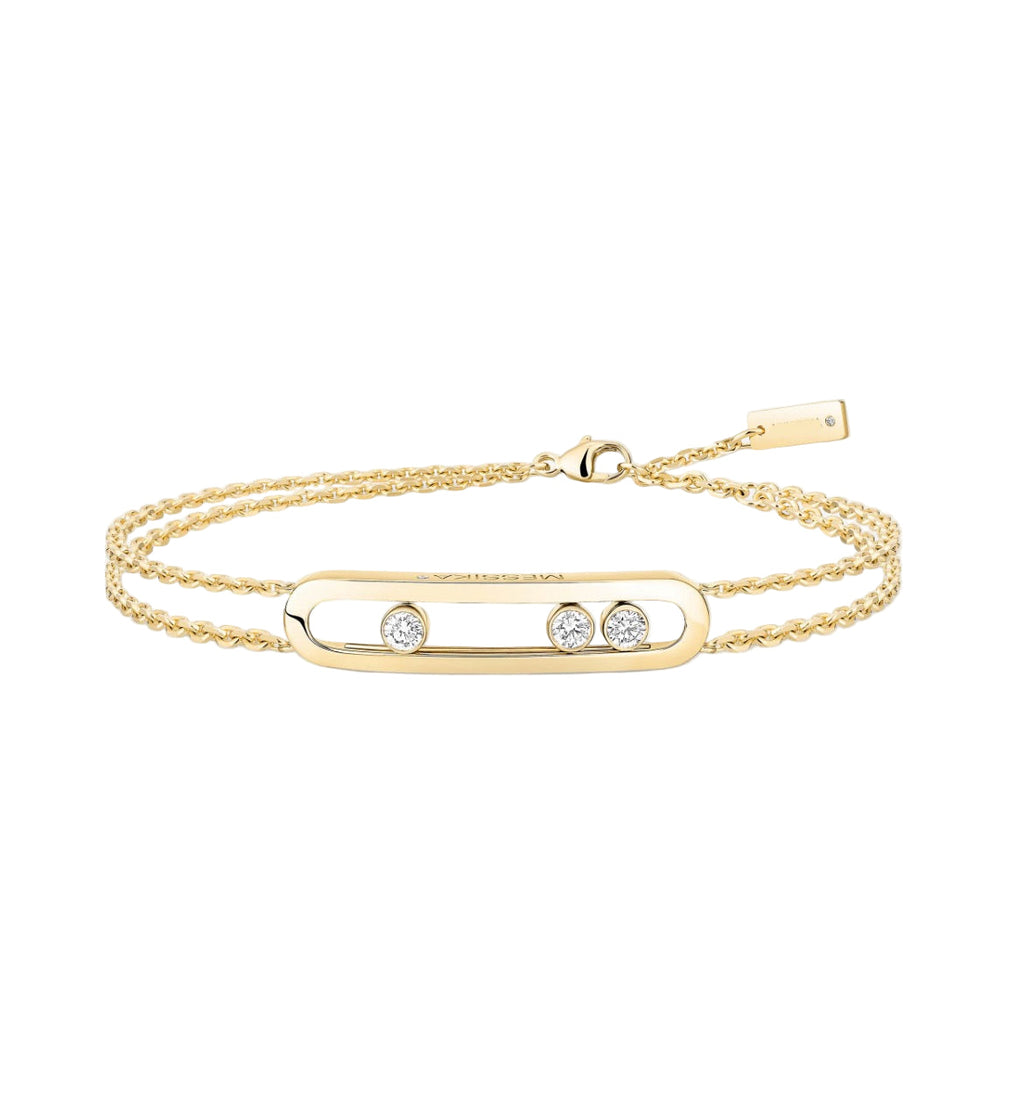 14ct Move Uno Chain Bracelet