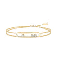 14ct Move Uno Chain Bracelet