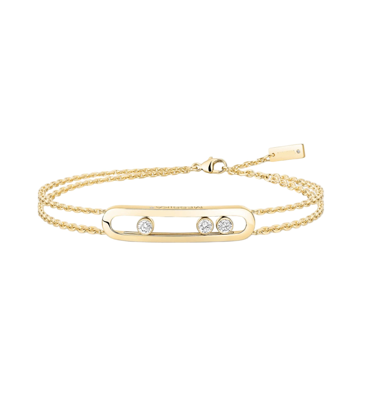 14ct Move Uno Chain Bracelet