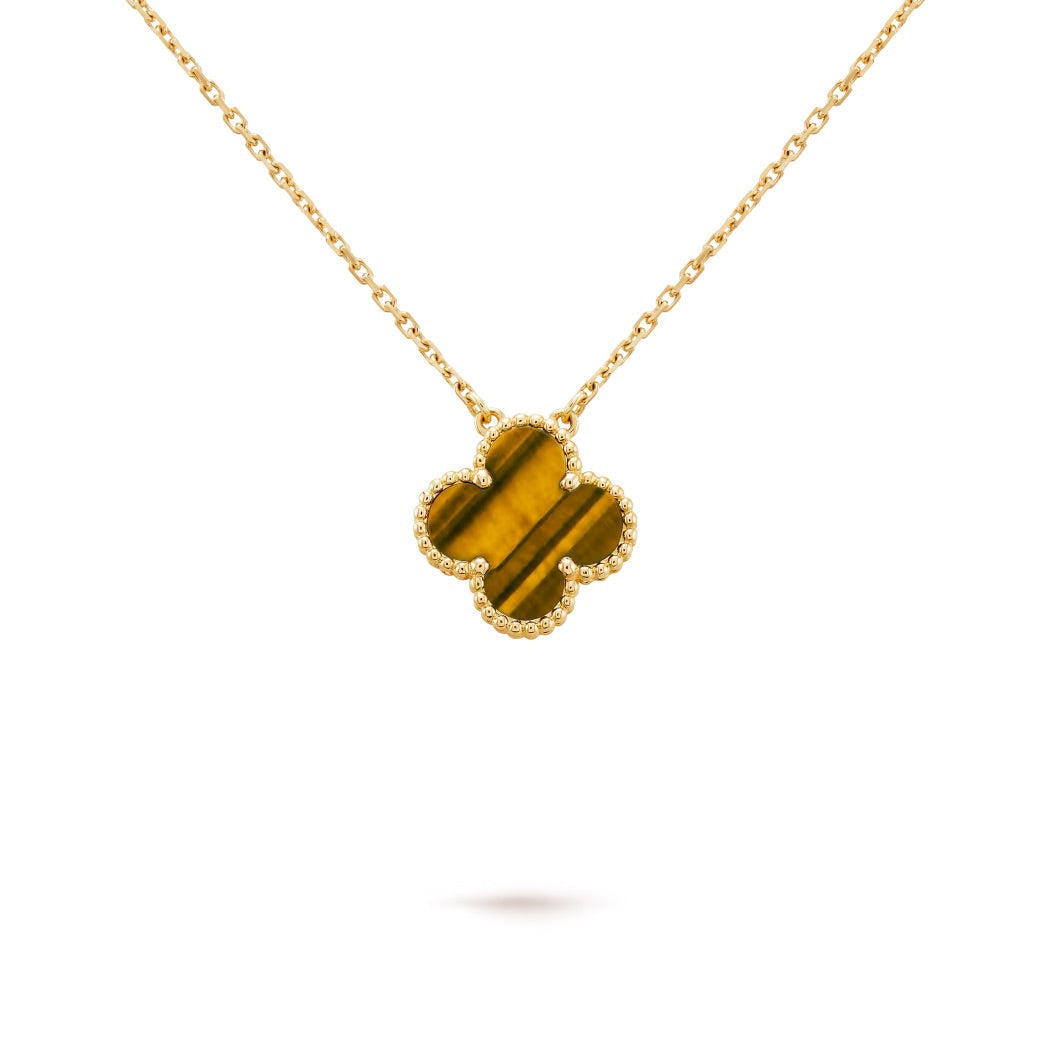 14ct Clover Charm Pendant