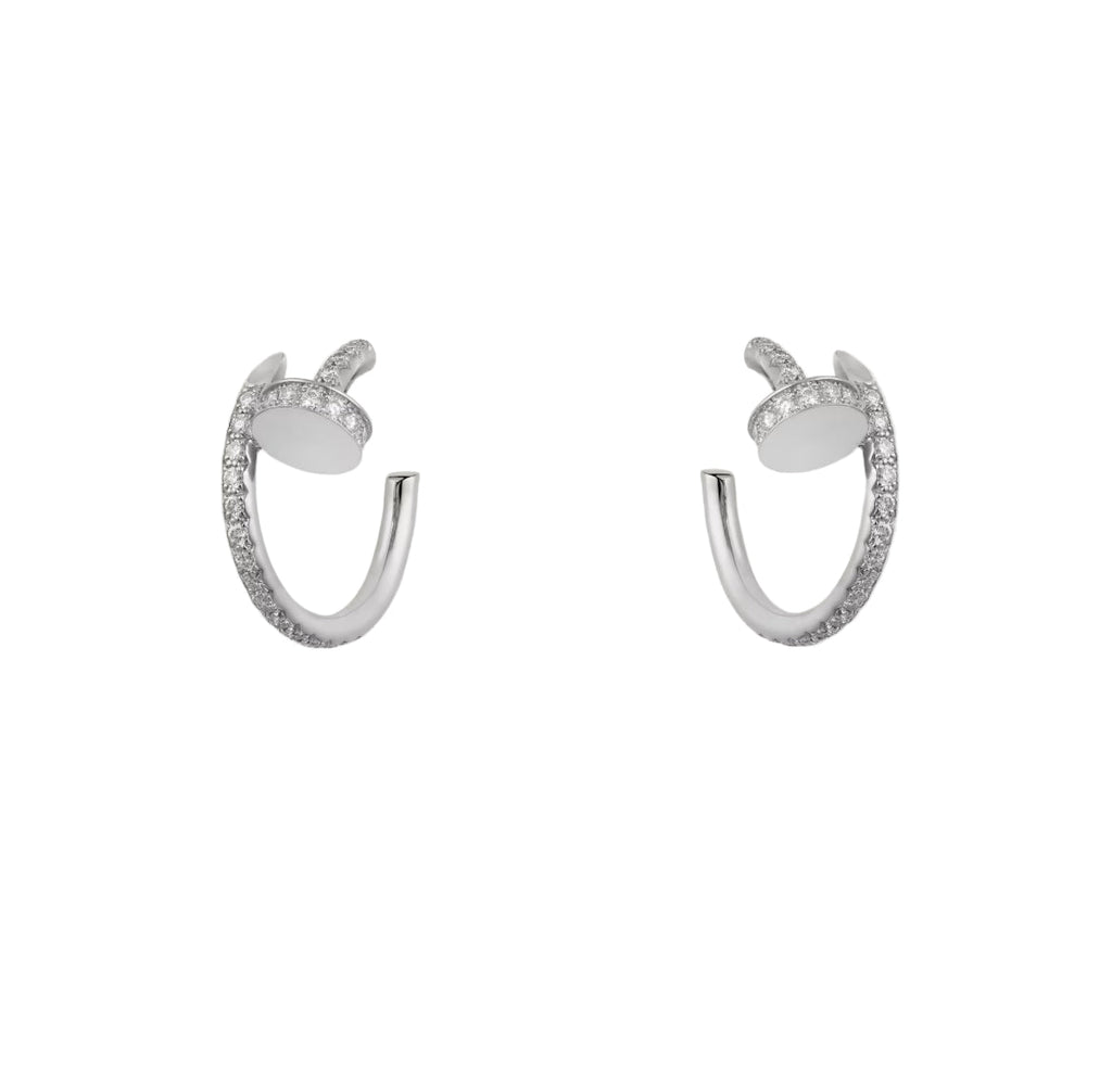 14ct Gold Nail Earrings